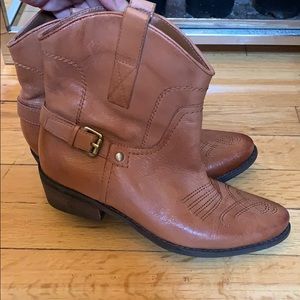 - Franco Sarto tan boots sz 6